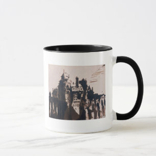 Chateau fortified by two Bridges Mug