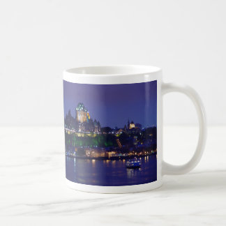 Chateau Frontenac Castle Hotel Night Quebec City Coffee Mug
