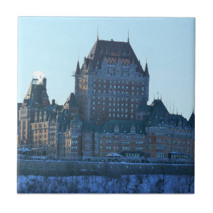 Chateau Frontenac, Quebec, Canada Ceramic Tile