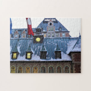 Chateau Frontenac, Quebec, Canada Jigsaw Puzzle