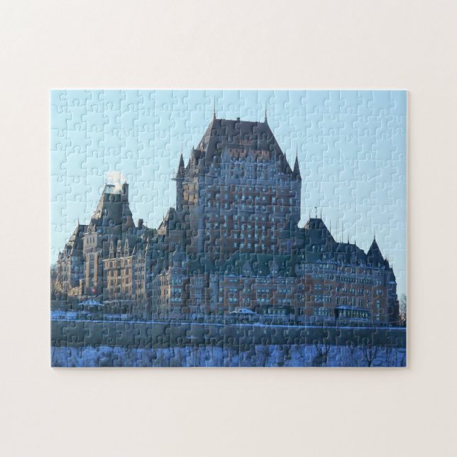 Chateau Frontenac, Quebec, Canada Jigsaw Puzzle (Horizontal)