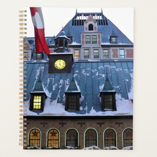 Chateau Frontenac, Quebec, Canada Planner (Front)