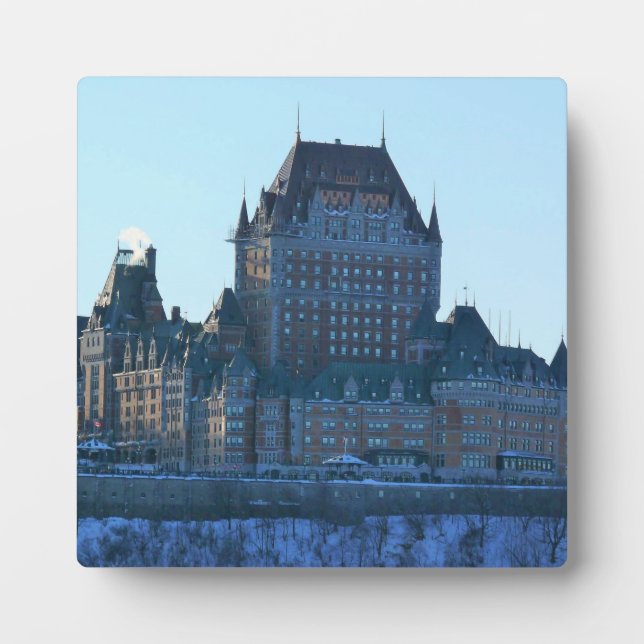 Chateau Frontenac, Quebec, Canada Plaque (Front)