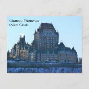 Chateau Frontenac, Quebec, Canada Postcard