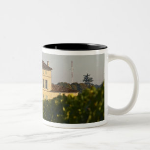 Chateau Lafleur Petrus and vineyard, in Pomerol, Two-Tone Coffee Mug