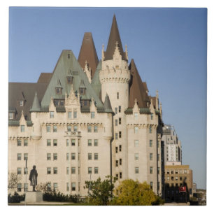 Chateau Laurier Hotel in Ottawa, Ontario, Canada Ceramic Tile