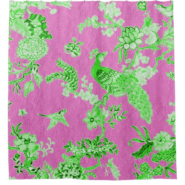 Chateau_Marie_Birds-Toile(c)_Everyday_ Shower Curtain (Front)
