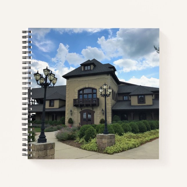 Chateau Morrisette Winery, Floyd, Virginia Notebook (Front)