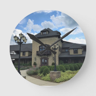 Chateau Morrisette Winery, Floyd, Virginia Round Clock