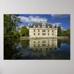 Chateau of Azay-le-Rideau, Indre-et-Loire, 2 Poster