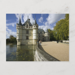 Chateau of Azay-le-Rideau, Indre-et-Loire, 3 Postcard