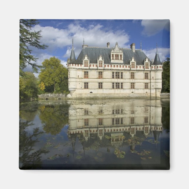 Chateau of Azay-le-Rideau, Indre-et-Loire, 4 Magnet (Front)