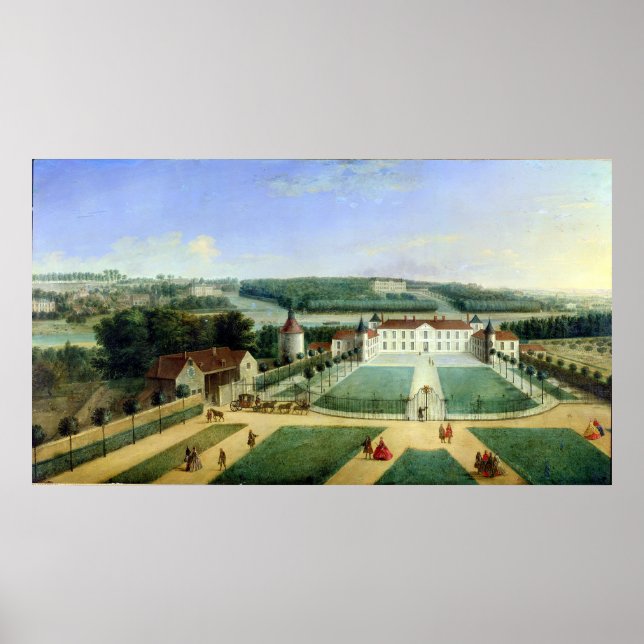Chateau of Charles Guillaume Le Normant Poster (Front)