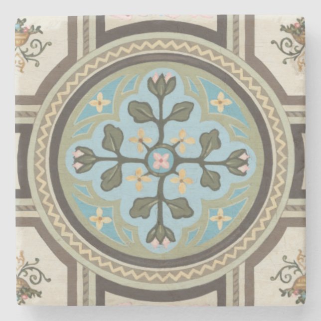 Chateau Panel II Stone Coaster (Front)