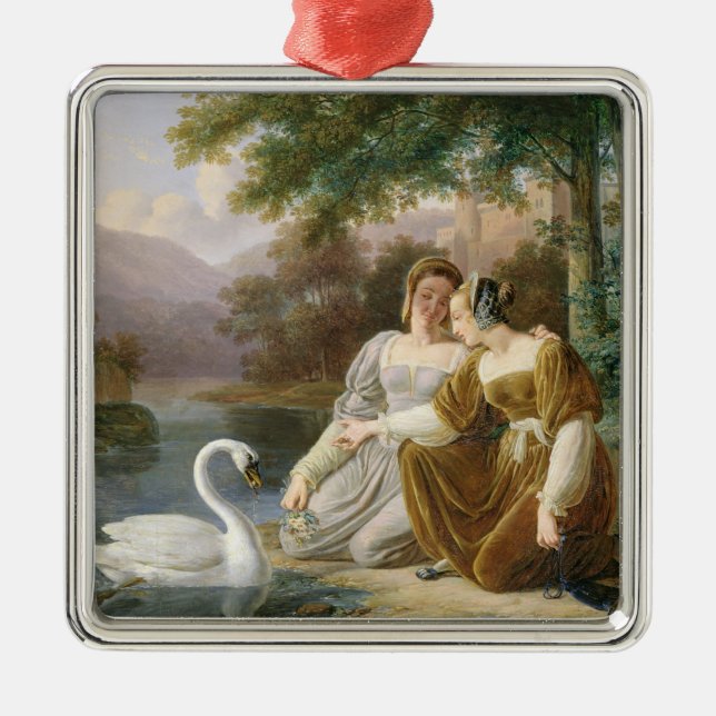 Chatelaines Metal Ornament (Front)