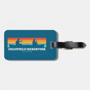 Chatfield Reservoir Colorado Canoe Luggage Tag