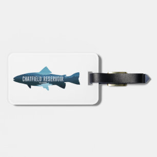 Chatfield Reservoir Colorado Fish Luggage Tag