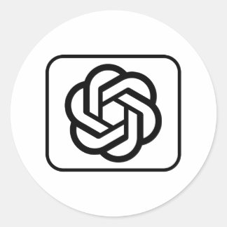 chatgpt logo sticker