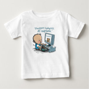 "ChatGPT's Junior Developer" Genius baby gifts T-Shirt