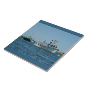 Chatham Harbour Boats Ceramic Tile
