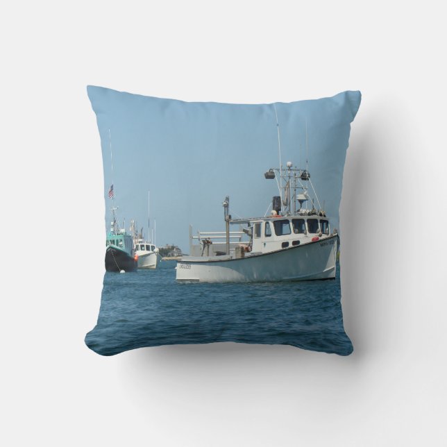 Chatham Harbour Boats Cushion (Front)