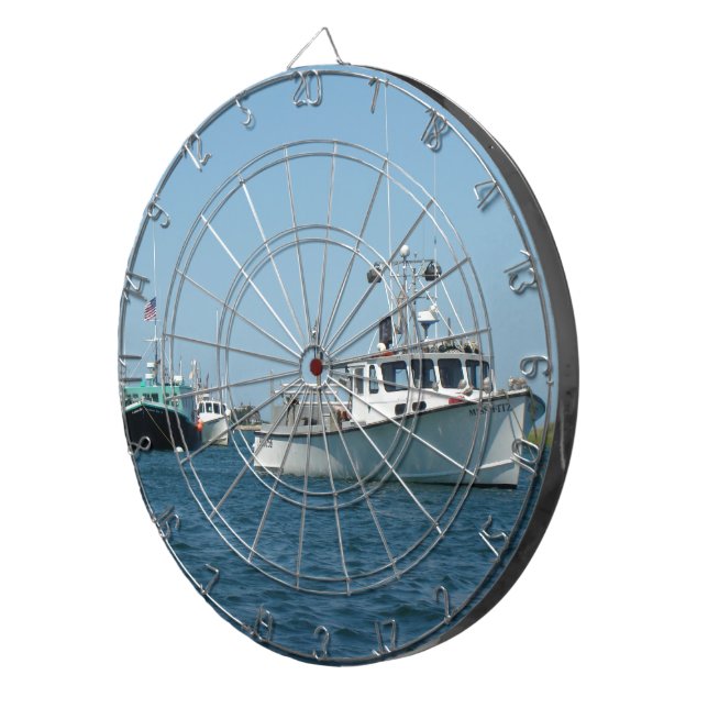 Chatham Harbour Boats Dartboard (Front Right)