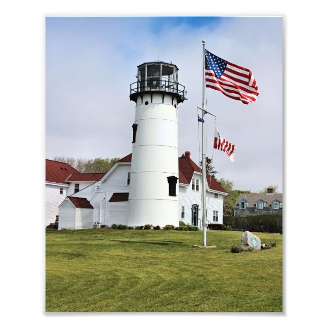 Chatham Lighthouse Cape Cod MA Photo Print (Front)