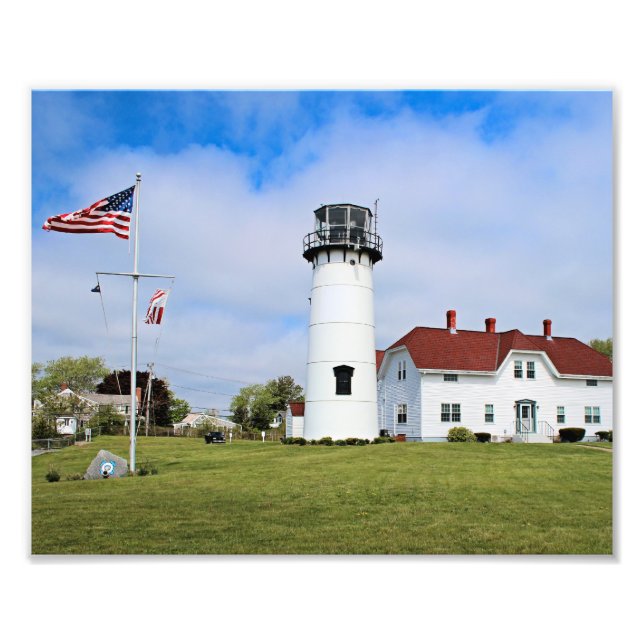 Chatham Lighthouse Cape Cod MA Photo Print (Front)