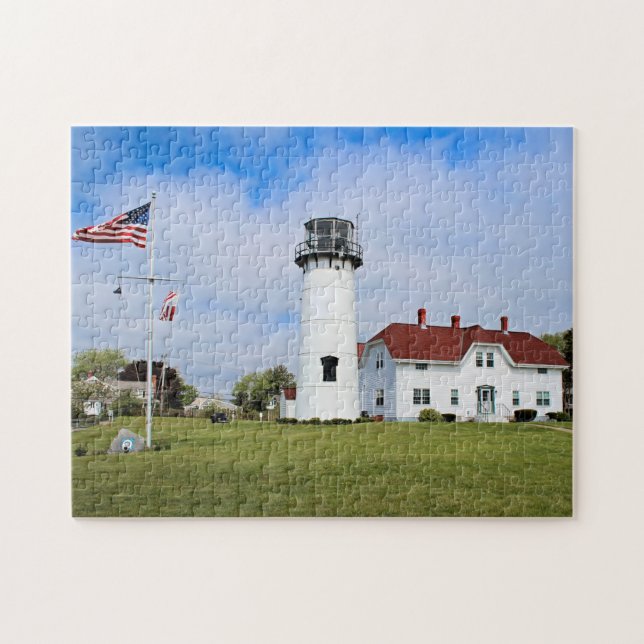 Chatham Lighthouse, Cape Cod Massachusetts Jigsaw Puzzle (Horizontal)