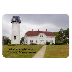 Chatham Lighthouse in Chatham Massachusetts Magnet