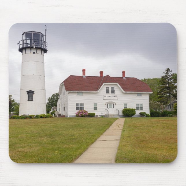 Chatham Lighthouse in Chatham Massachusetts Mouse Pad (Front)