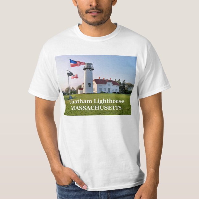 Chatham Lighthouse, Massachusetts T-Shirt (Front)