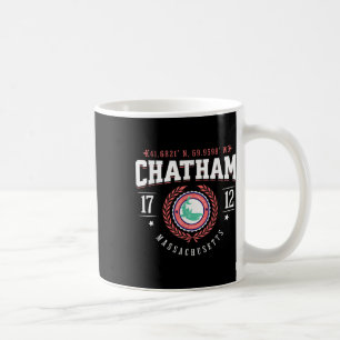 Chatham Ma Cape Cod Souvenir Beach Shark Nautical Coffee Mug
