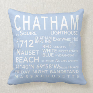 Chatham MA throw Pillow