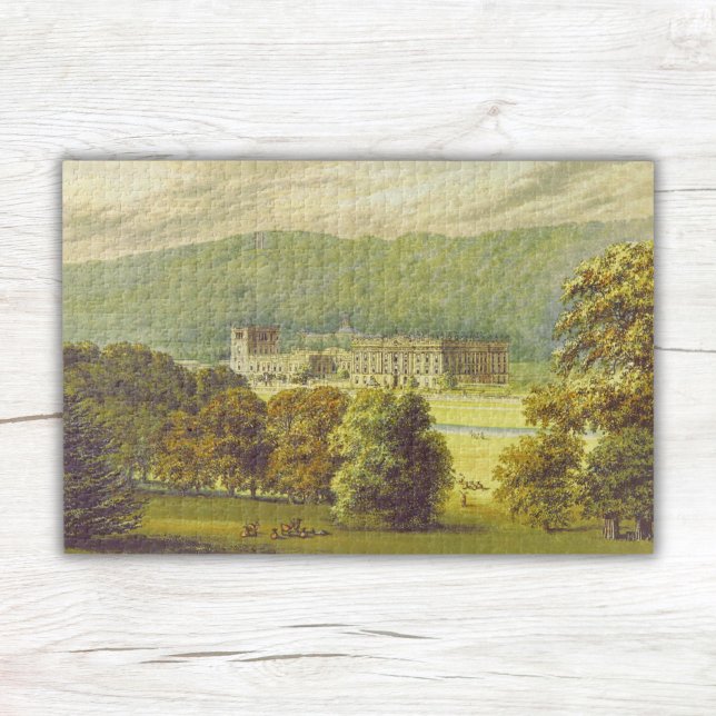 Chatsworth Derbyshire Jane Austen Darcy Pemberly Jigsaw Puzzle (Creator Uploaded)