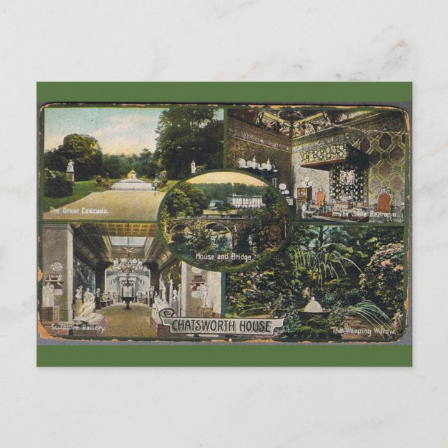 Chatsworth House Postcard (Front)