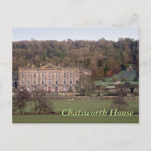 Chatsworth House Postcard