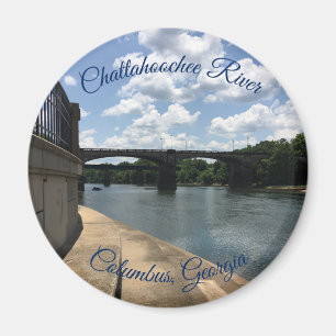 Chattahoochee River Columbus, Georgia Magnet