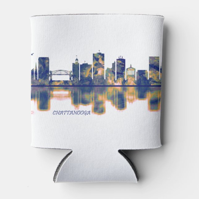 Chattanooga Skyline Can Cooler (Front)