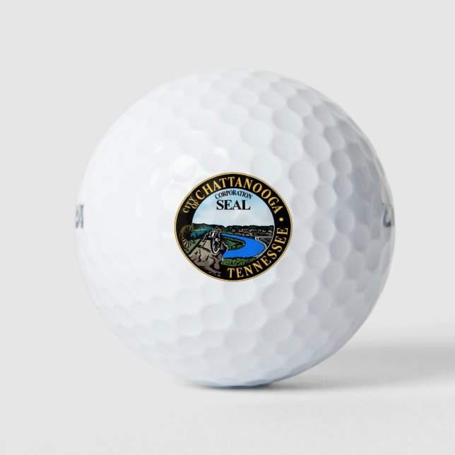 Chattanooga Tennessee Golf Balls (Front)