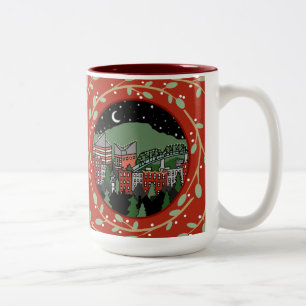 Chattanooga Tennessee Holiday Mug