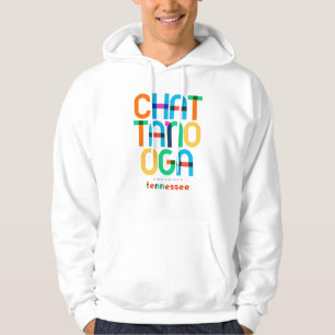 Chattanooga Tennessee Mid Century, Pop Art, Hoodie