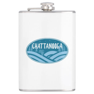 Chattanooga Tennessee Outdoors Hip Flask