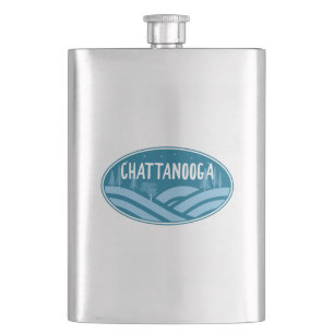 Chattanooga Tennessee Outdoors Hip Flask