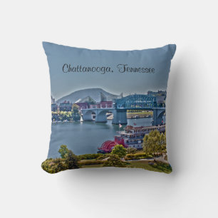 Chattanooga, Tennessee Photo Pillow