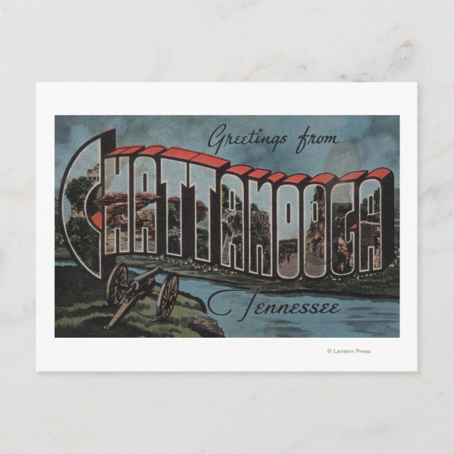 Chattanooga, Tennessee (River Scene) Postcard (Front)