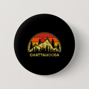 Chattanooga Tennessee Souvenirs Apparel Co. Vintag 6 Cm Round Badge