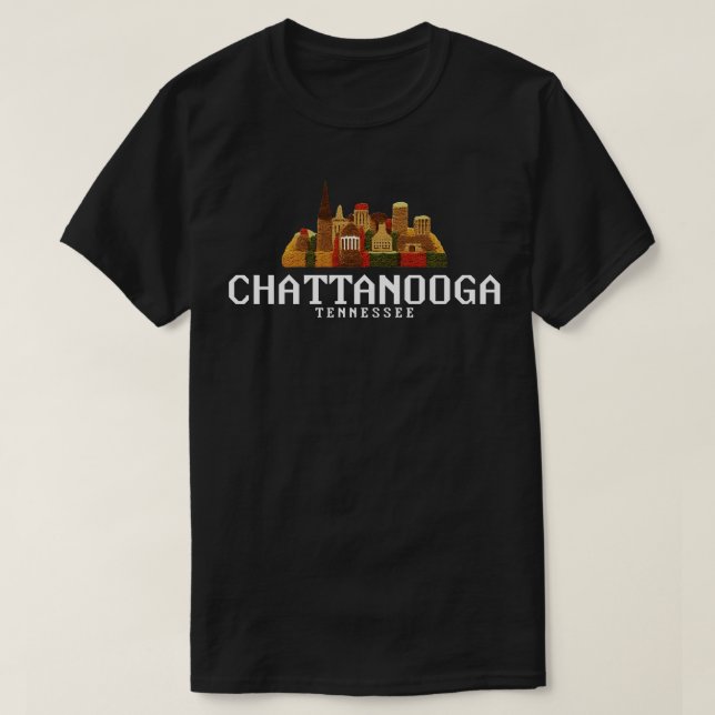 Chattanooga Tennessee T-Shirt (Design Front)