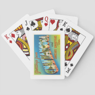 Chattanooga Tennessee TN Vintage Travel Souvenir Playing Cards