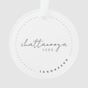 Chattanooga, Tennessee Travel United States Simple Ornament